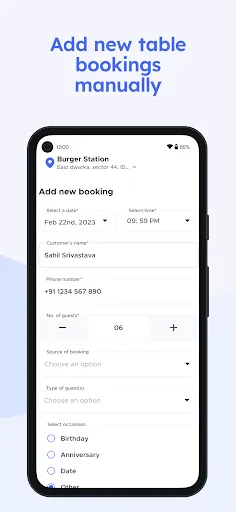 Скриншот 4 — Zomato Dining Partner