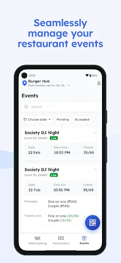 Скриншот 6 — Zomato Dining Partner