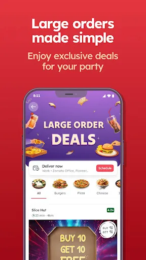 Скриншот 3 — Zomato: Food Delivery & Dining