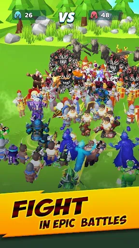 Скриншот 1 — Merge Legions: игры-стратегии