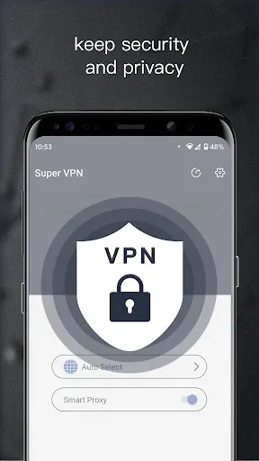 Скриншот 4 — Super VPN - Fast VPN Proxy