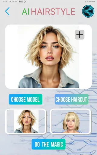 Скриншот 2 — Haircut AI - Change your Look