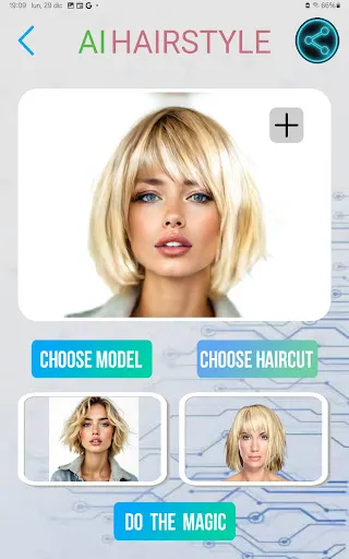 Скриншот 3 — Haircut AI - Change your Look