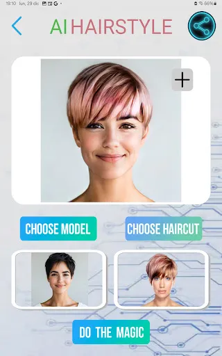 Скриншот 5 — Haircut AI - Change your Look
