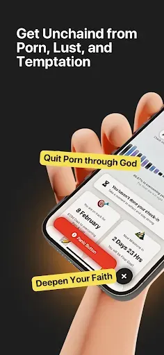 Скриншот 2 — Unchaind: Quit Porn with Faith