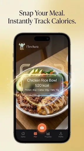 Скриншот 1 — Flex Aura - AI Fitness App