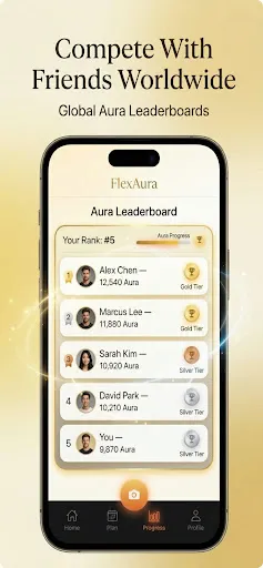 Скриншот 3 — Flex Aura - AI Fitness App