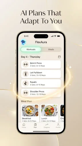 Скриншот 7 — Flex Aura - AI Fitness App