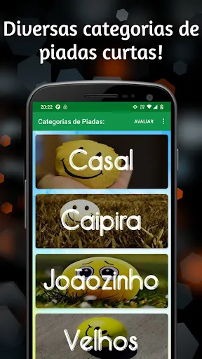 Скриншот 2 — Piadas Engraçadas e Curtas
