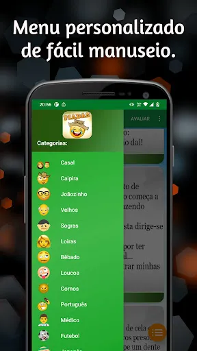 Скриншот 4 — Piadas Engraçadas e Curtas