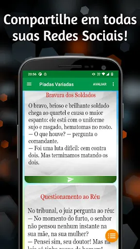 Скриншот 5 — Piadas Engraçadas e Curtas