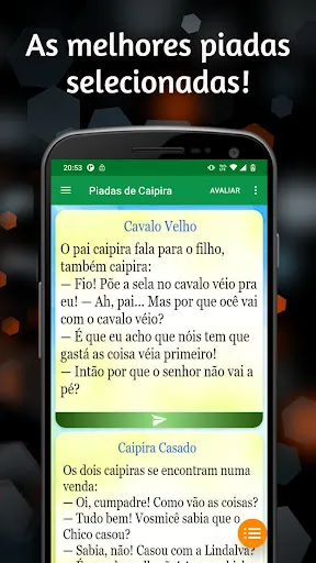 Скриншот 8 — Piadas Engraçadas e Curtas
