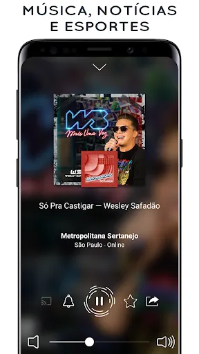 Скриншот 2 — Radio Brasil- Rádio FM ao vivo