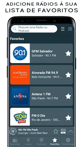 Скриншот 3 — Radio Brasil- Rádio FM ao vivo