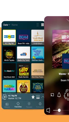 Скриншот 1 — FM Radio India all stations