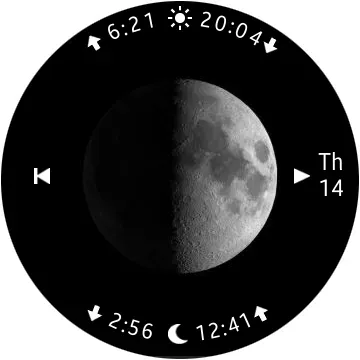 Скриншот 5 — Moon Calendar Watch