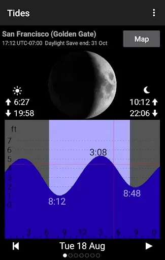 Скриншот 4 — Tide Table Chart