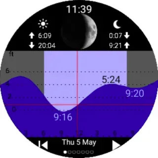 Скриншот 5 — Tide Table Chart