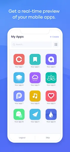 Скриншот 1 — AppMySite - Web to App