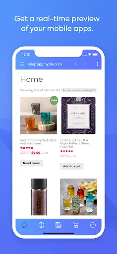 Скриншот 2 — AppMySite - Web to App