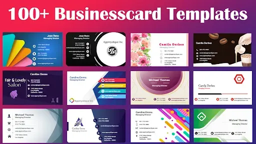 Скриншот 1 — Business Card Maker