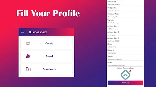 Скриншот 6 — Business Card Maker