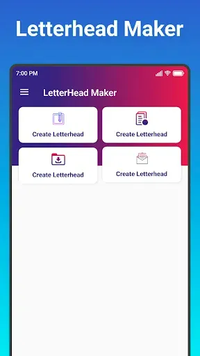 Скриншот 2 — Letterhead Maker