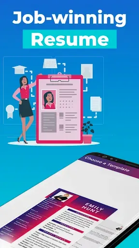 Скриншот 1 — Resume Builder CV Maker App