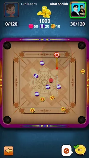 Скриншот 8 — World Of Carrom :3D Board Game