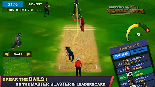 Скриншот 4 — World of Cricket :Championship