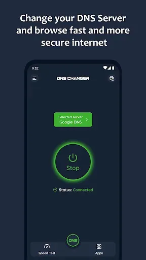 Скриншот 1 — DNS Changer - IPv4 & IPv6