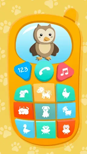 Скриншот 1 — Детские телефоны - Baby Phone