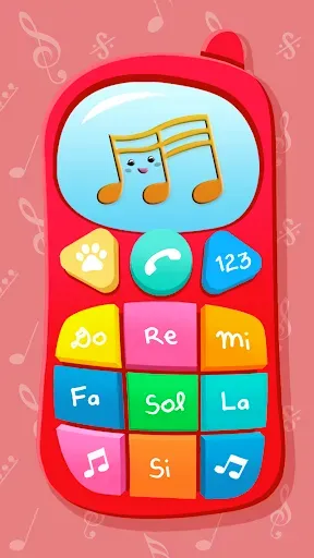 Скриншот 2 — Детские телефоны - Baby Phone