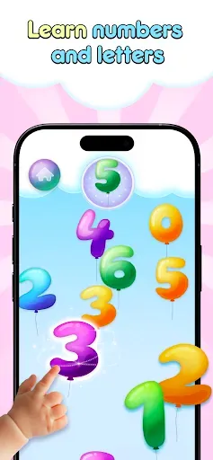 Скриншот 3 — Baby Balloons pop