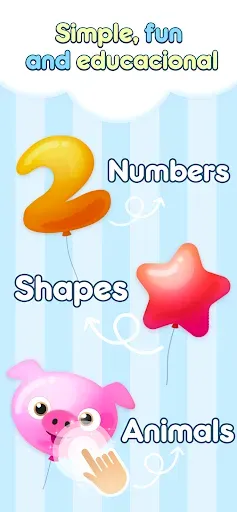 Скриншот 5 — Baby Balloons pop