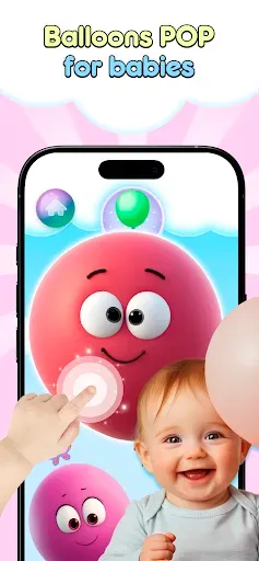 Скриншот 6 — Baby Balloons pop