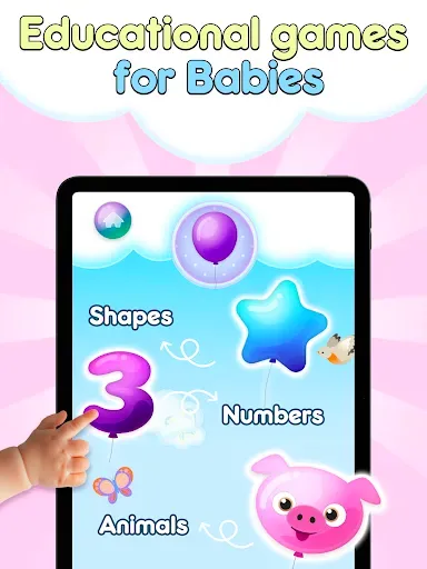 Скриншот 7 — Baby Balloons pop