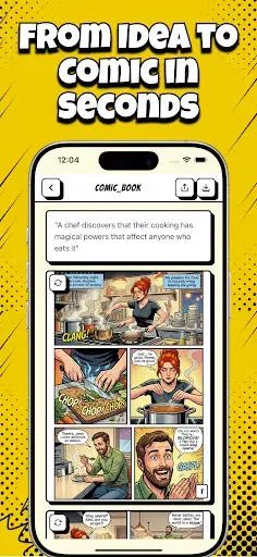 Скриншот 3 — Comikaze - Create Comics Manga