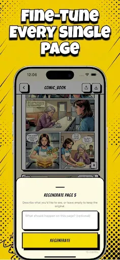 Скриншот 4 — Comikaze - Create Comics Manga