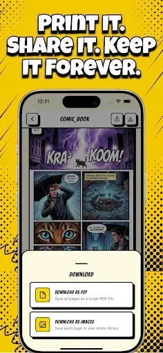 Скриншот 5 — Comikaze - Create Comics Manga