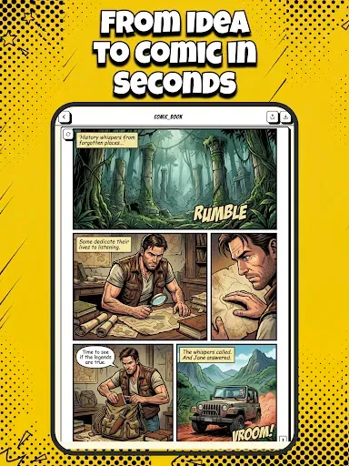Скриншот 7 — Comikaze - Create Comics Manga