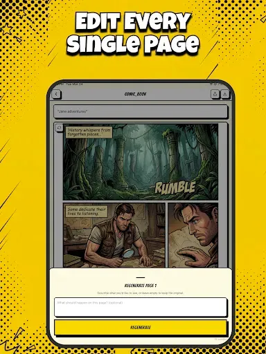 Скриншот 8 — Comikaze - Create Comics Manga