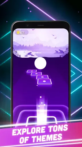 Скриншот 3 — Beat Tiles 3D: Music Game