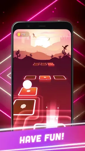 Скриншот 4 — Beat Tiles 3D: Music Game