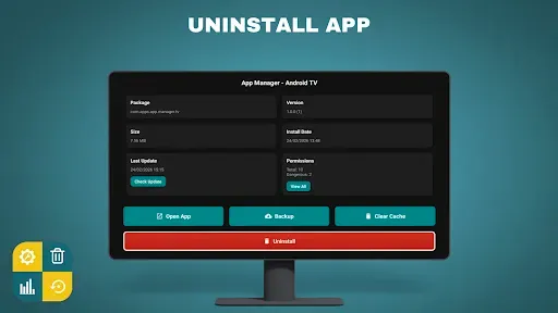 Скриншот 2 — Background Apps Manager for TV