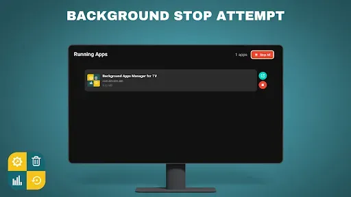 Скриншот 4 — Background Apps Manager for TV