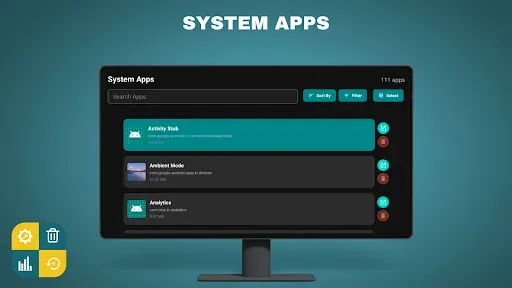Скриншот 5 — Background Apps Manager for TV