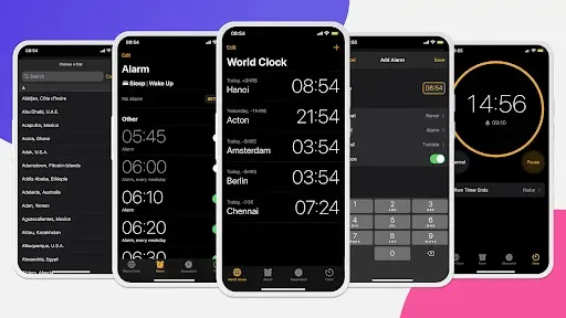 Скриншот 1 — Часы Phone 15 - OS 17 Часы