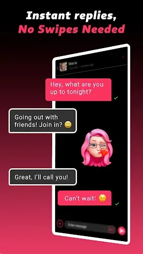 Скриншот 3 — ChatSpace - Chat, Talk & Fun