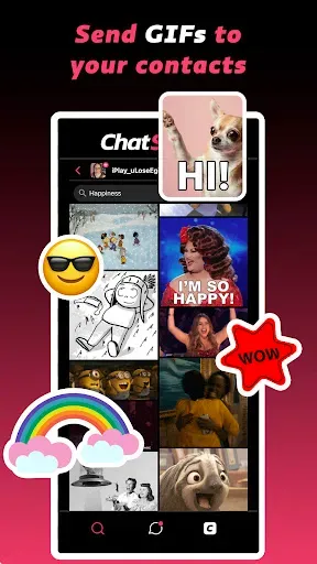 Скриншот 5 — ChatSpace - Chat, Talk & Fun